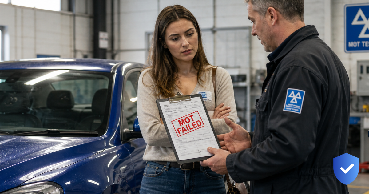 What to Do If Your Car Fails Its MOT | MOTChecker Blog - MOTChecker
